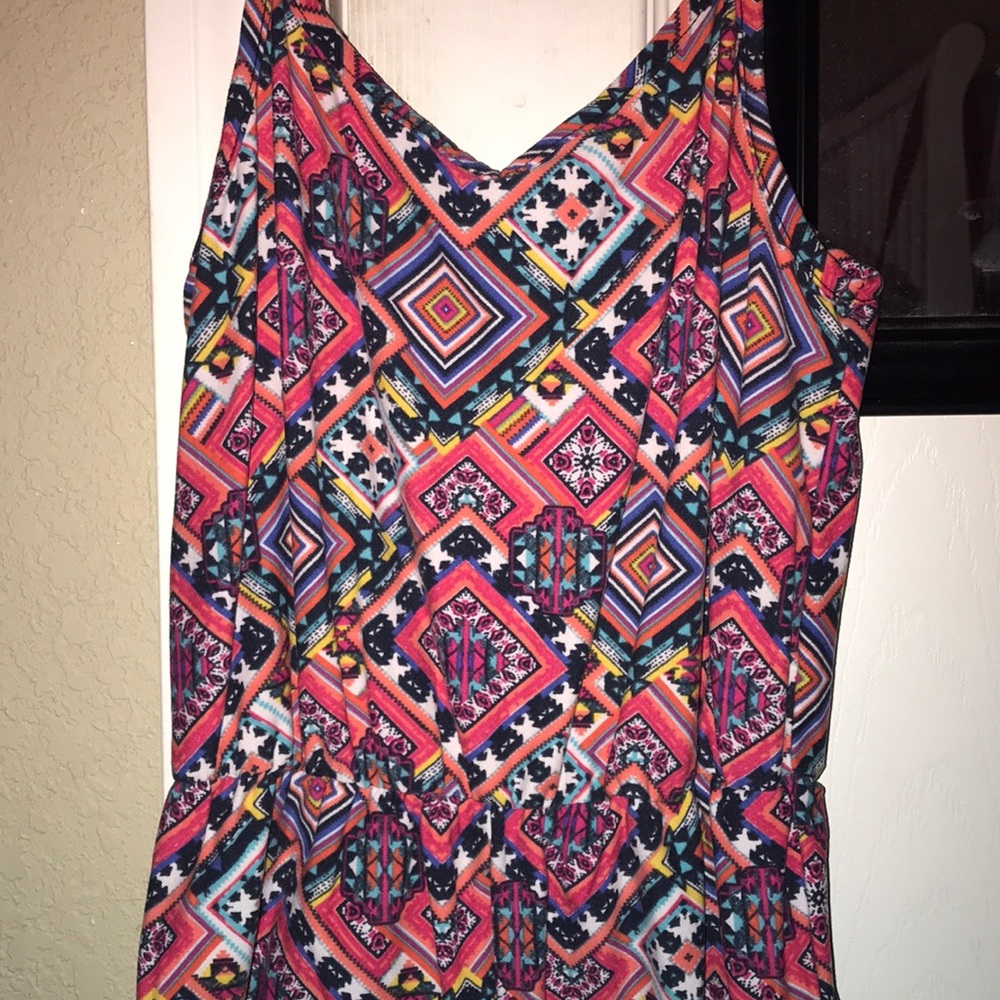 Girls colorful romper